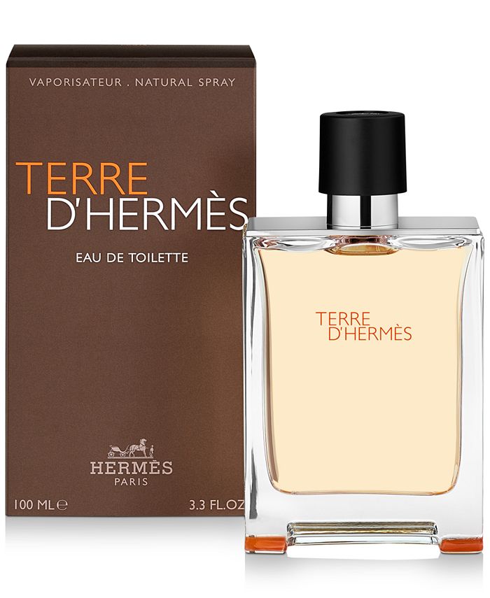  Terre D'Hermes by Hermes - Botella para hombre de 3.3 onzas,  Eau de Toilette en espray H, edición limitada : Belleza y Cuidado Personal
