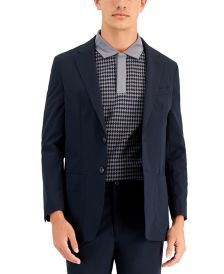 Men's Navy Tech Modern Fit Suit Separate Jacket