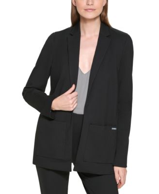 Calvin Klein - Open Front Ponte Blazer