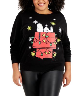 plus size holiday sweatshirts