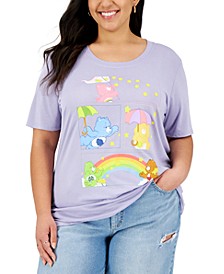 Trendy Plus Size Care Bears Graphic T-Shirt