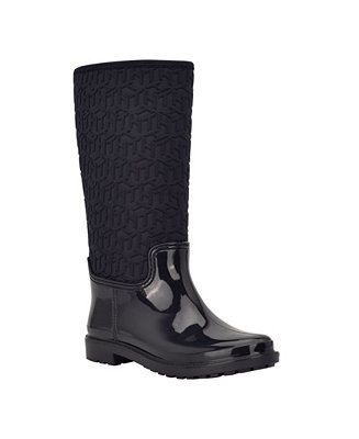 Tommy Hilfiger Women's Saray Regular Calf Rain Boots - Macy's