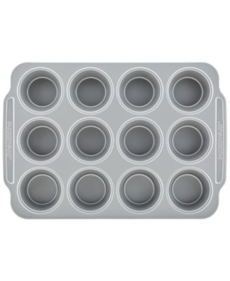 Nonstick Bakeware Double Batch Muffin and Cupcake Pan Set, 2-Piece