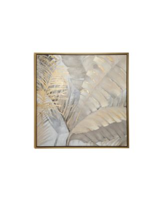 by Cosmopolitan Brown Traditional Canvas Wall Art, 40 x 40