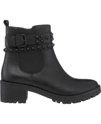 Women's Noe Block Heel Studded Ankle Booties