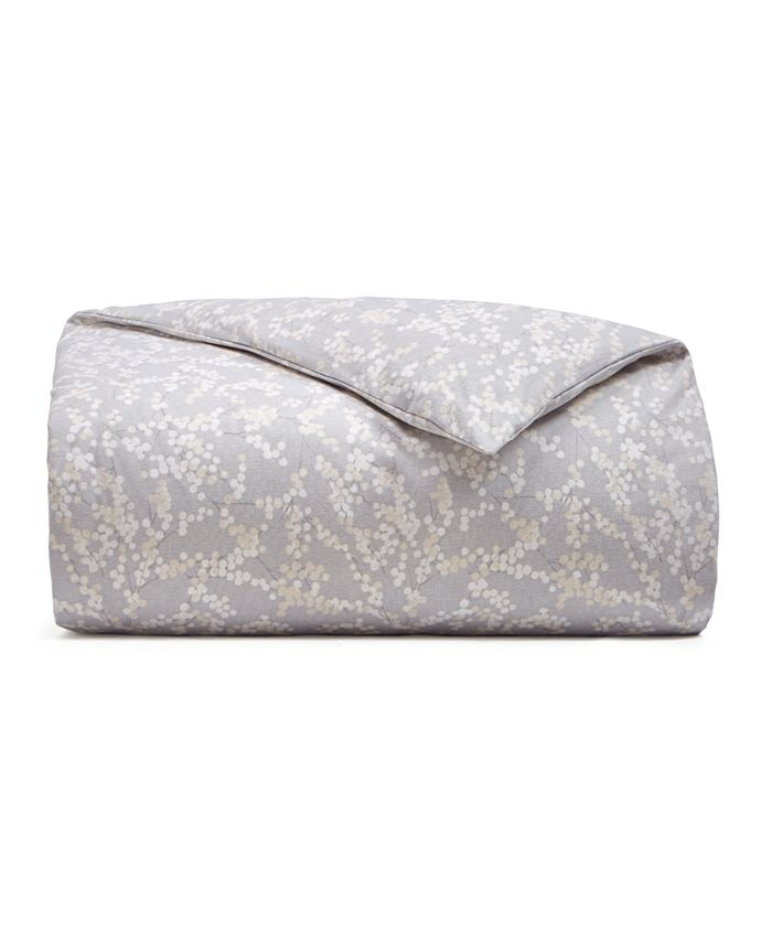 Martha Stewart Collection Holiday Flannel Winterberry Comforter, King