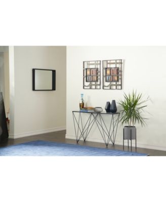 Metal Modern Planter, Set of 2