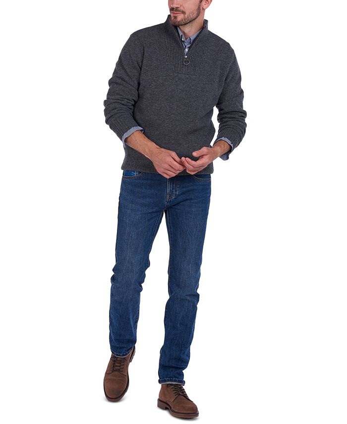Barbour Men's Nelson Essential Full Zip Sweater
