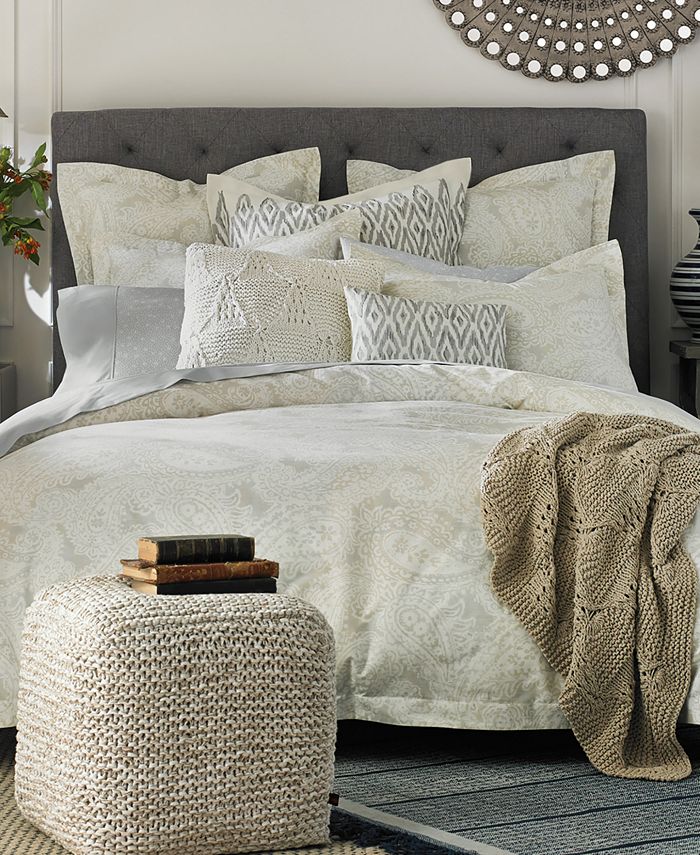 vægt efterklang give Tommy Hilfiger Mission Paisley Bedding Collection, 200 Thread Count 100%  Cotton - Macy's