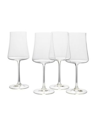 Aline Red Wine Glasses, Set of 4