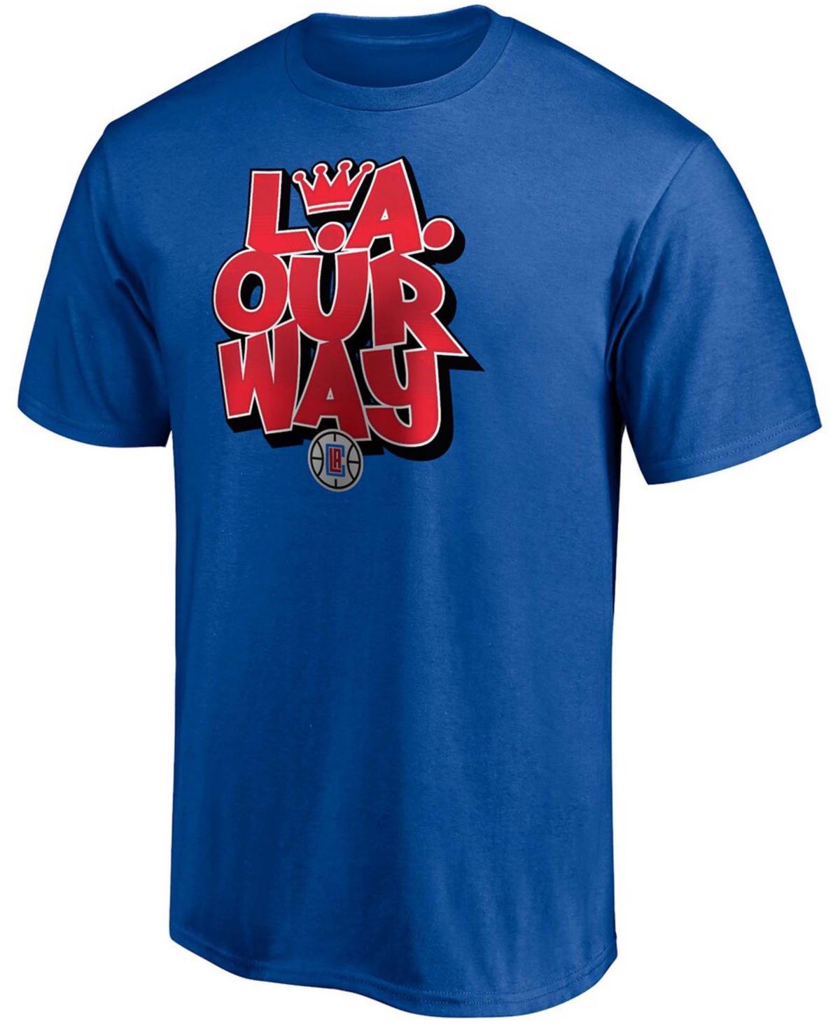 Men'sLa Clippers Post Up Hometown Collection T-shirt - Royal