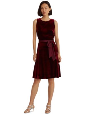 ralph lauren red dress macys