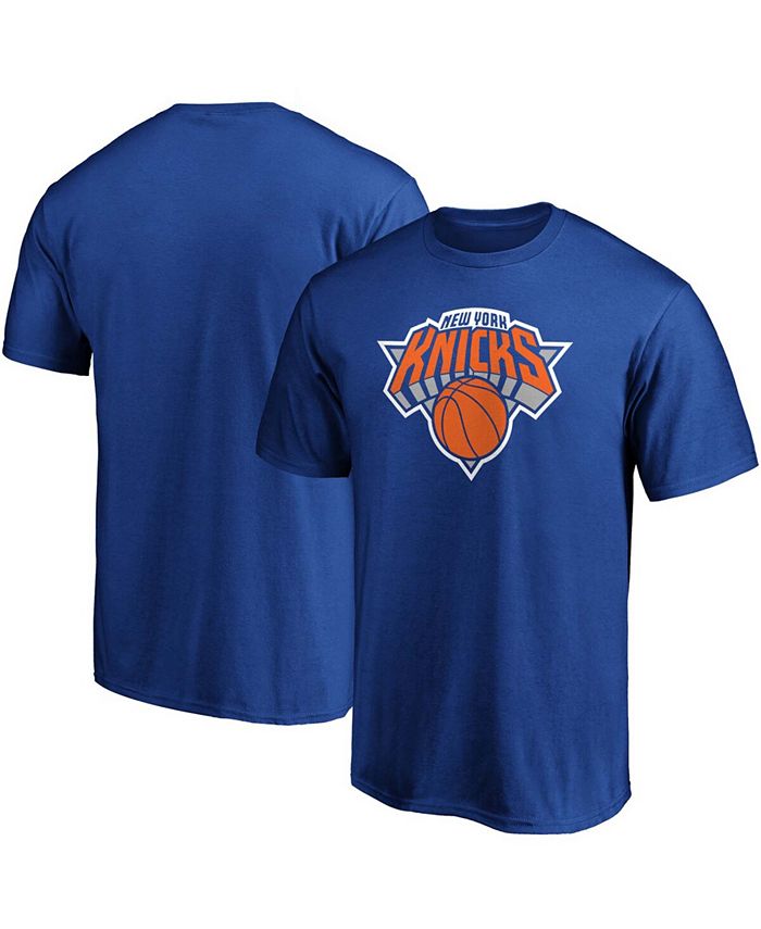 Fanatics Men's Blue New York Knicks Primary Team Logo Tshirt Macy's
