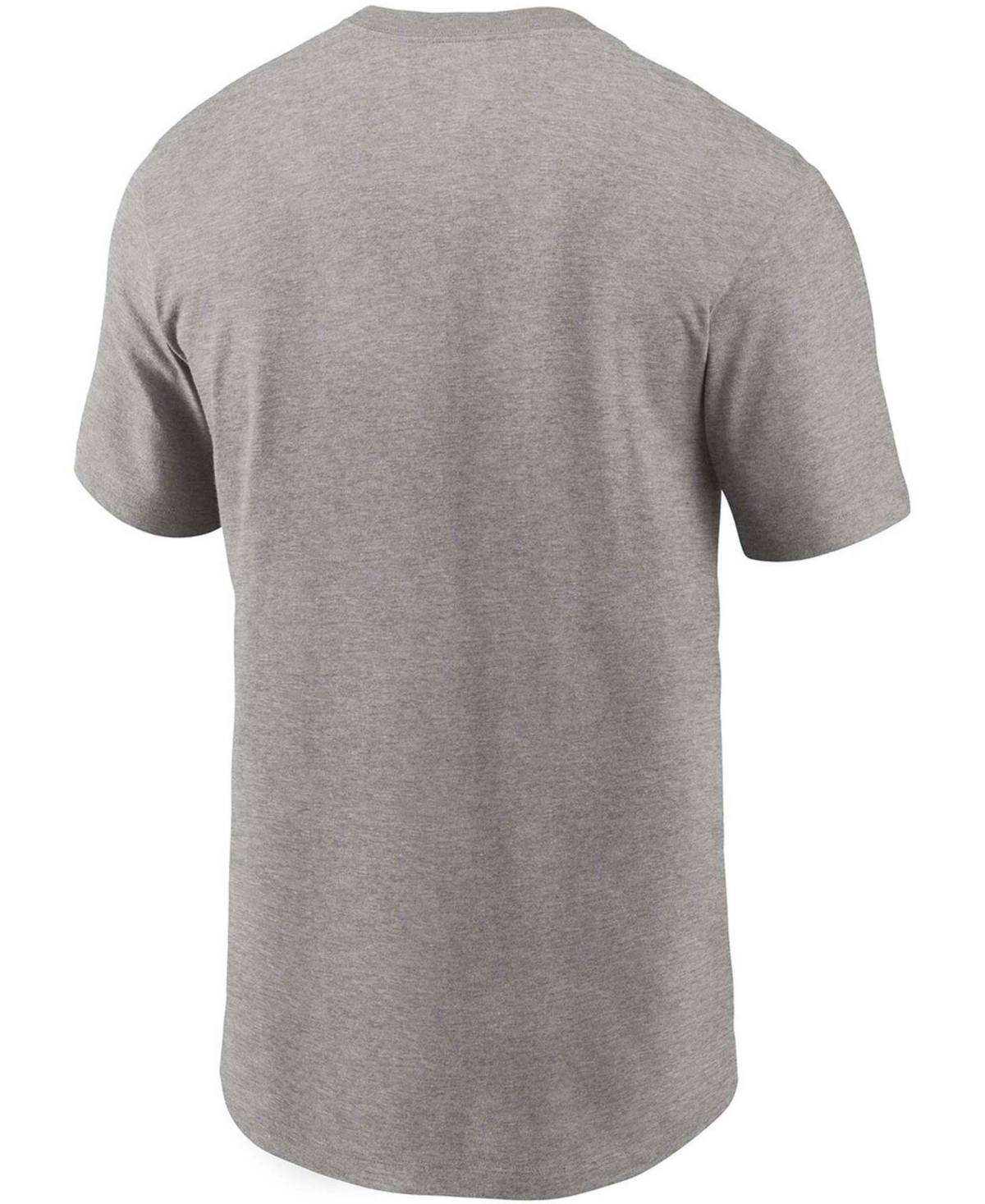 Nike Men's  Heathered Gray Atlanta Falcons Primary Logo T-shirt In Heathered Gray