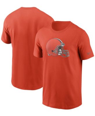 Nike Men's Orange Cleveland Browns Primary Logo T-Shirt - Orange