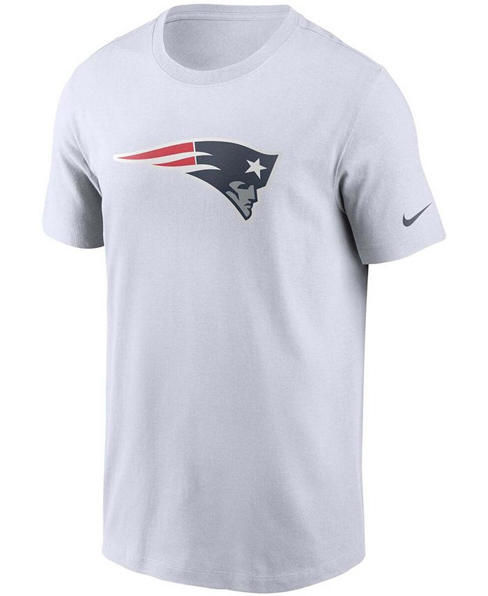 Nike Men's White New England Patriots Primary Logo T-shirt - Macy's