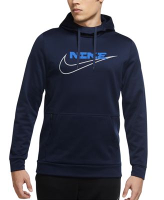 nike men's therma graphic training hoodie