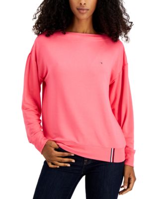 Tommy Hilfiger - Boat-Neck Drop-Shoulder Top