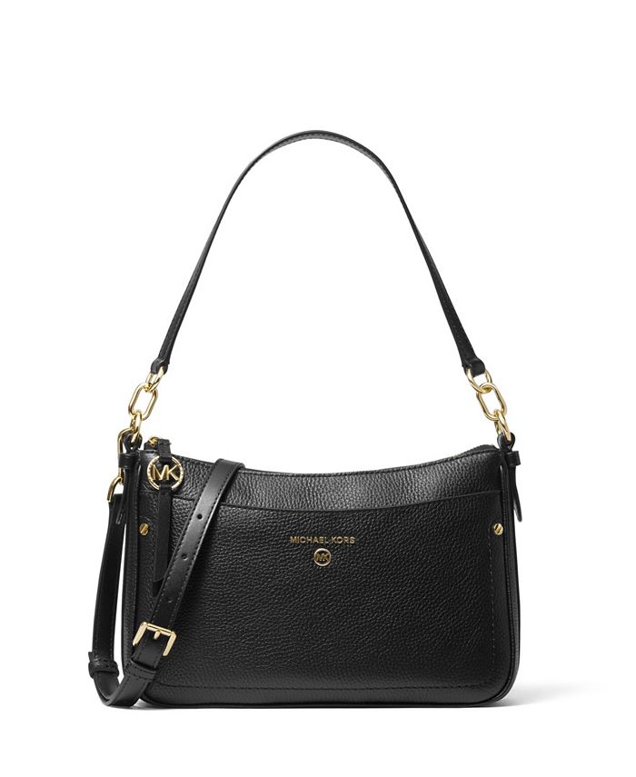 Michael Kors Women's Jet Set Charm Top Zip Pochette Leather Shoulder Bag &  Reviews - Handbags & Accessories - Macy's