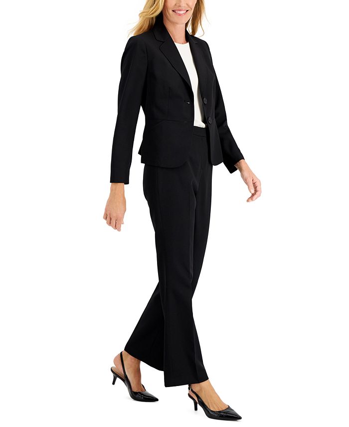 Le Suit StraightLeg Pant Suit, Regular & Petite Sizes Macy's