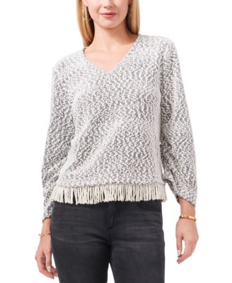 vince camuto fringe top