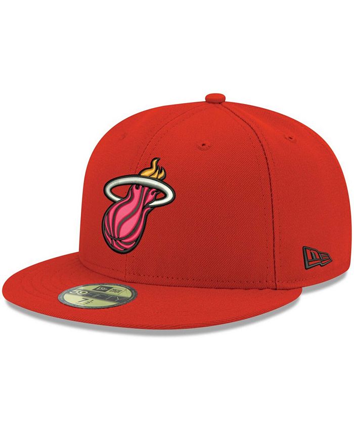New Era - Miami Heat Official Team Color 59FIFTY Fitted Cap