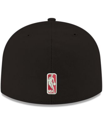 Men's Black Chicago Bulls Official Team Color 59FIFTY Fitted Hat
