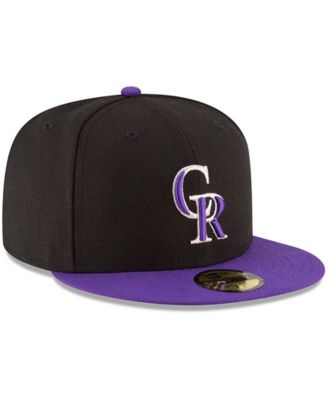 Men's Colorado Rockies Authentic Collection On Field 59FIFTY Structured Cap