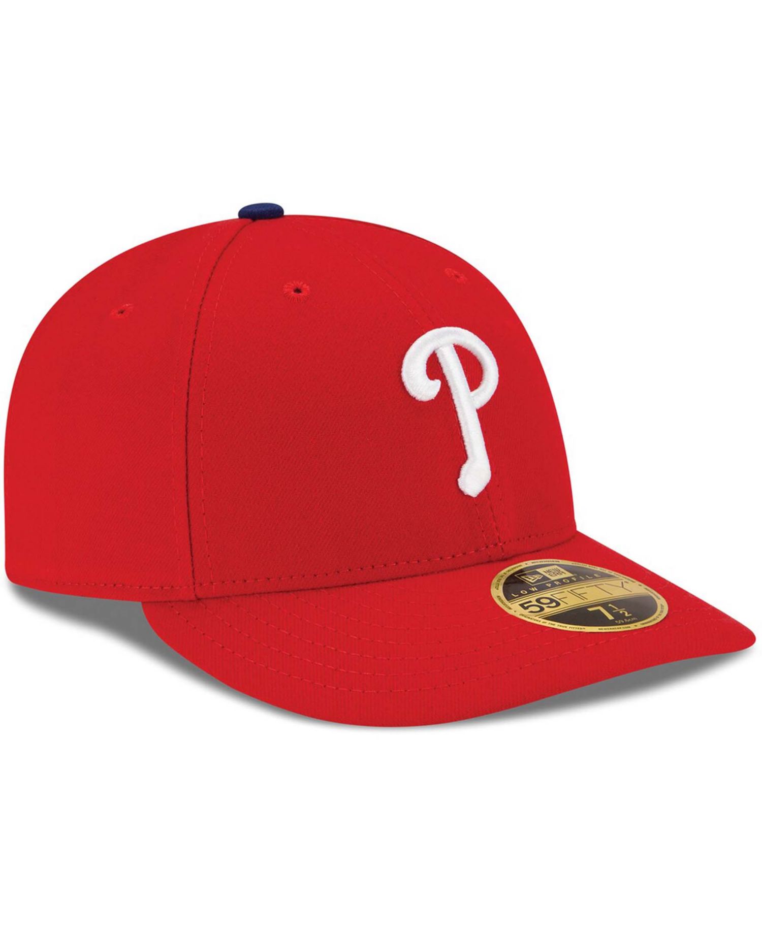 Men's Philadelphia Phillies Authentic Collection On-Field Low Profile Game 59FIFTY Fitted Hat