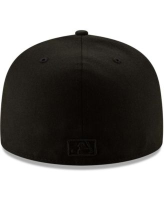 Men's Black Miami Marlins 2019 Black-on-Black 59FIFTY Fitted Hat