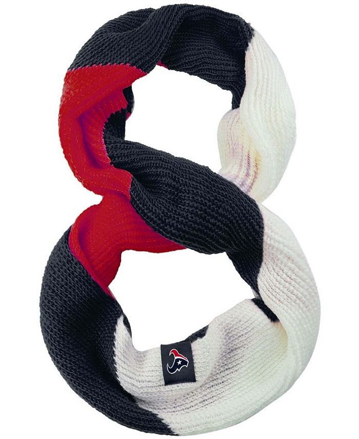 Forever Collectibles - Women's Houston Texans Color Block Knit Infinity Scarf