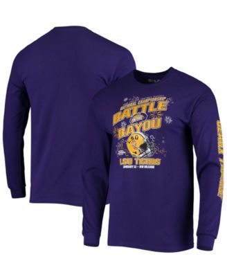 The Victory - Men's Purple LSU Tigers 2020 College Football Playoff National Championship Battle T-Shirt