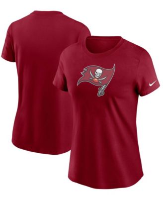 Nike Women's Tampa Bay Buccaneers Logo Essential T-Shirt - Red