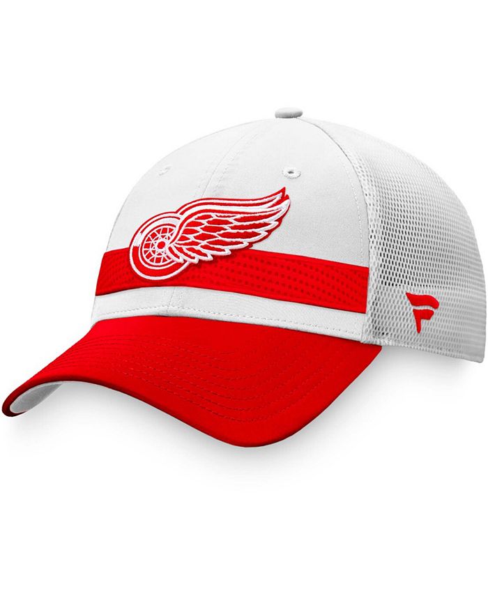Fanatics - Men's Detroit Red Wings 2021 NHL Draft Authentic Pro On Stage Trucker Snapback Hat