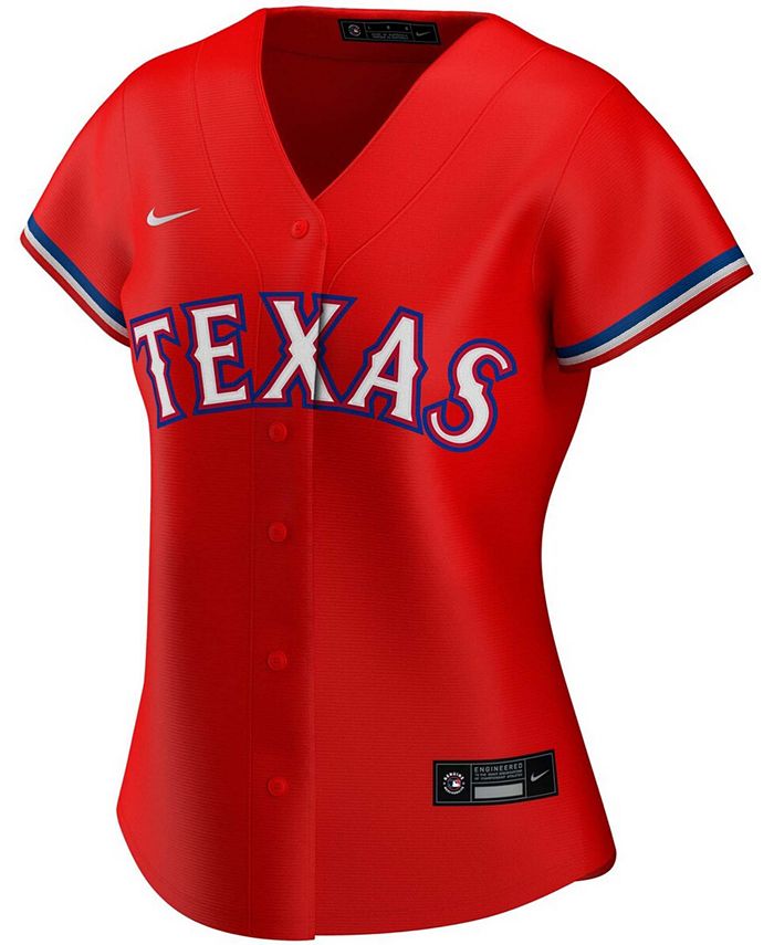 Nike Women's Texas Rangers Alternate Replica Team Jersey Macy's