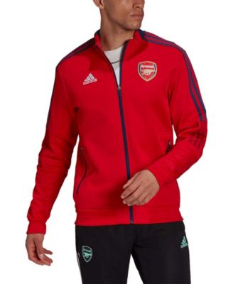 adidas - Men's Red Arsenal Anthem Full-Zip Jacket Brand Name