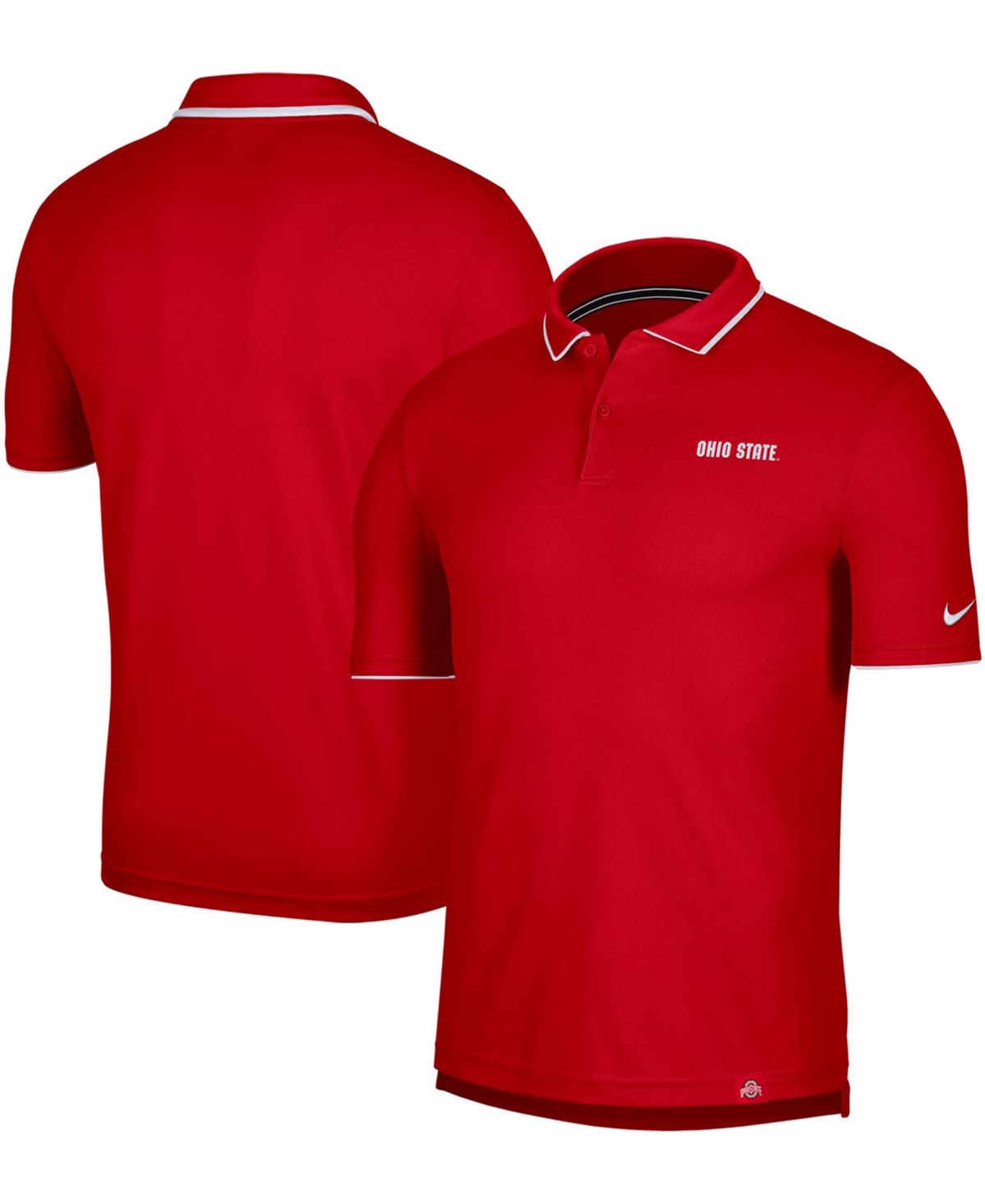 Nike Men's Scarlet Ohio State Buckeyes Performance Polo