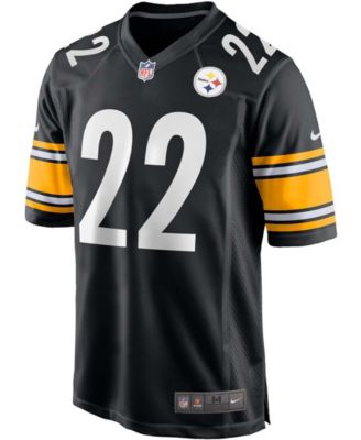 Men's Najee Harris Black Pittsburgh Steelers 2021 Draft First Round Pick Game Jersey