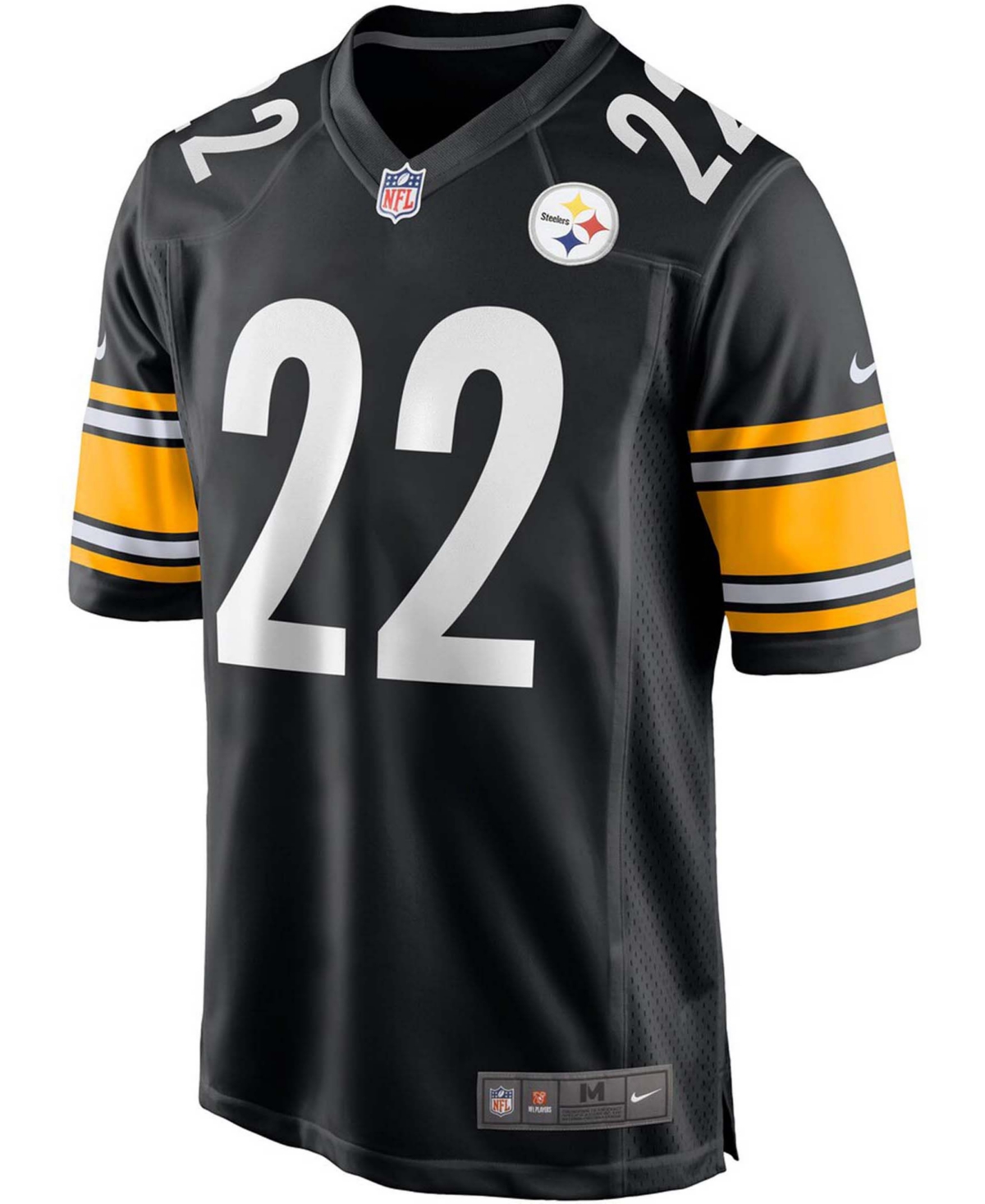 Nike Men's Najee HarrisPittsburgh Steelers 2021 Draft First Round Pick Game Jersey - Black