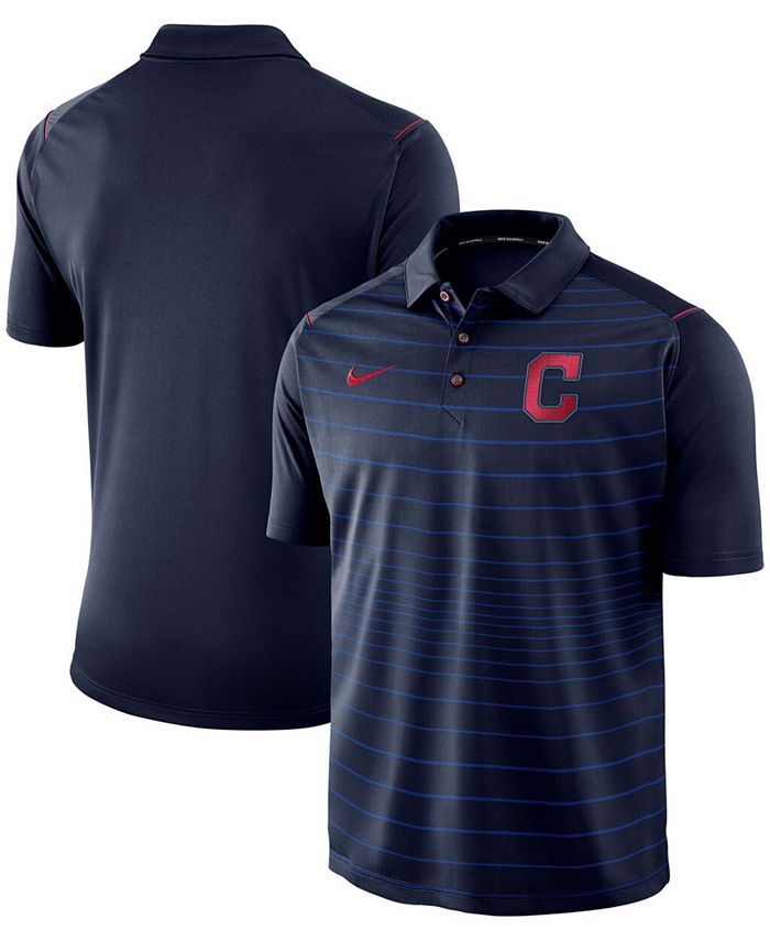 Nike - Men's Cleveland Indians Stripe Polo