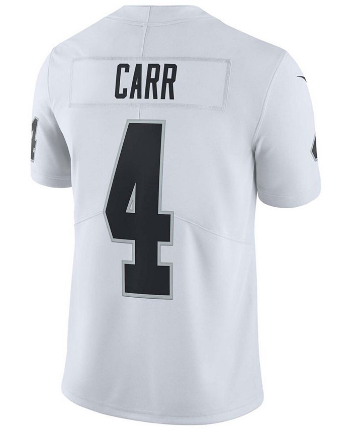 Nike Men's Derek Carr Las Vegas Raiders Vapor Untouchable Limited ...