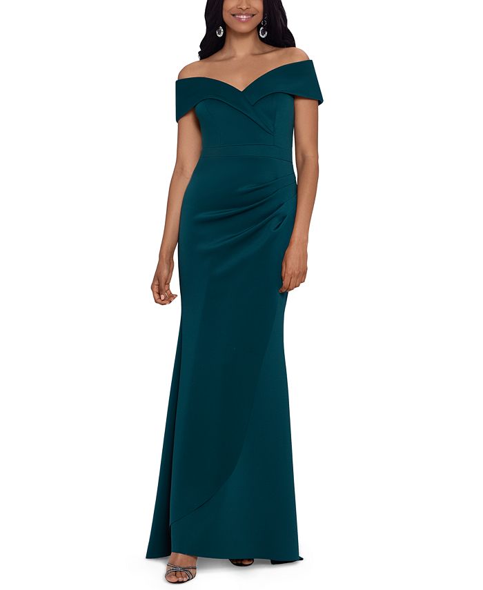 Macy's xscape dress petite top