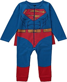 Baby Boys One Piece Superman Costume
