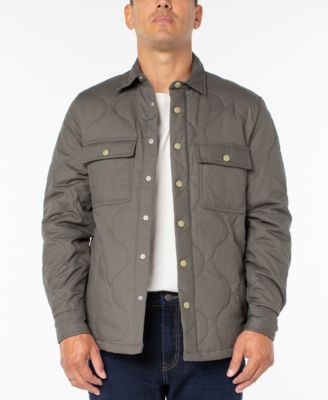 army fatigue bubble jacket
