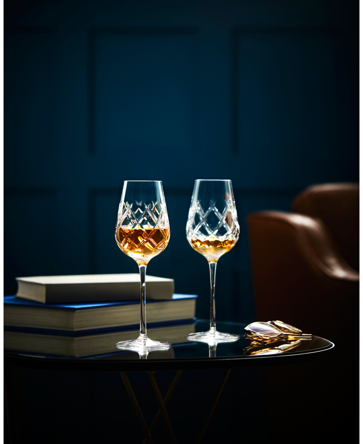 Waterford Connoisseur Olann Crystal-glass Cognac Glasses Set Of Two In No Color