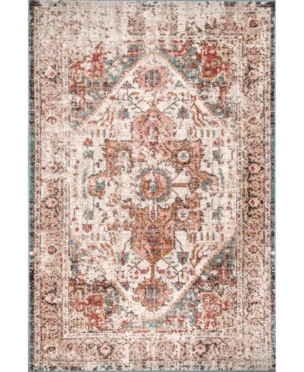 nuLoom West GRWS04A 7'10in x 10' Area Rug - Beige
