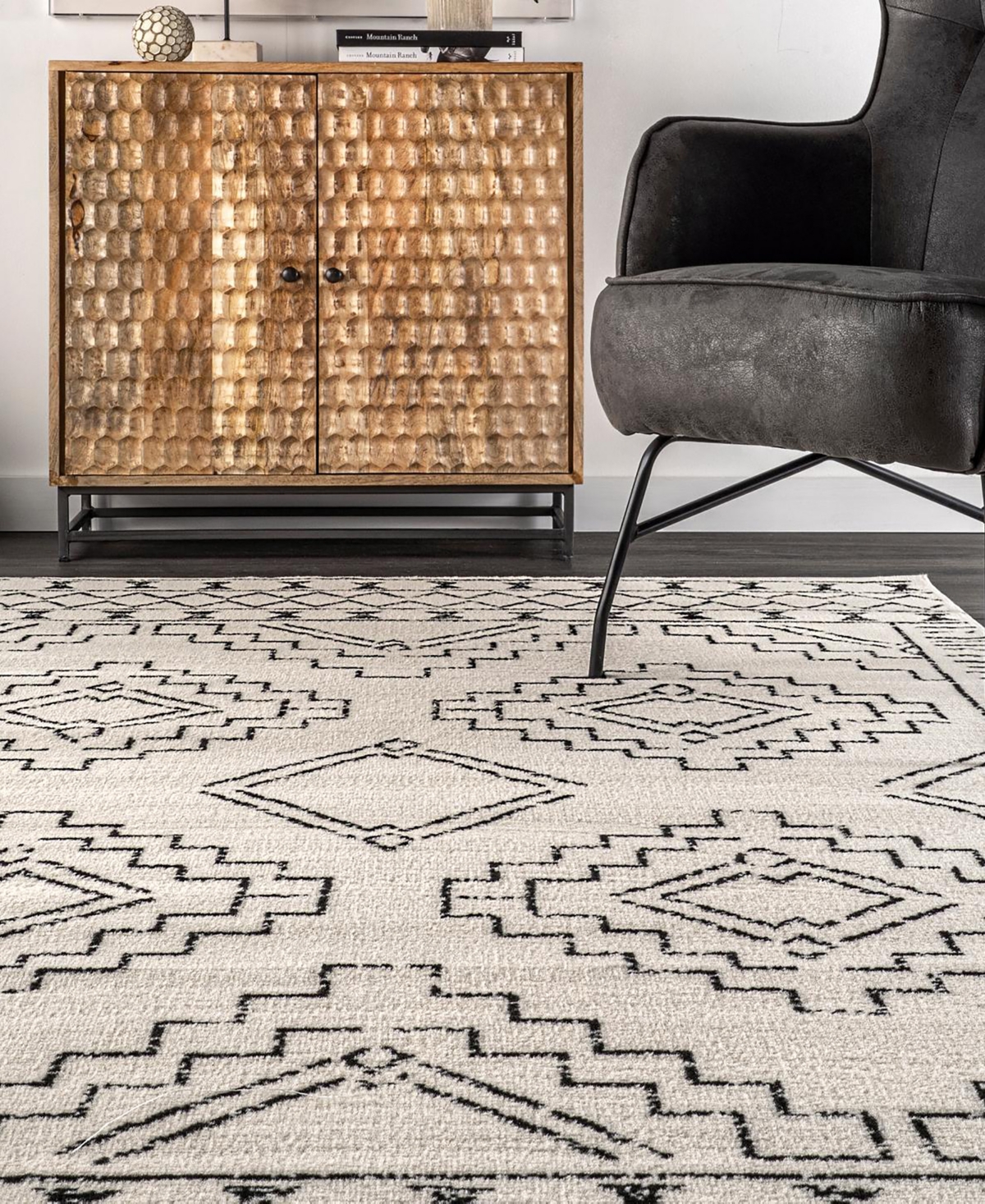 nuLoom Creek ECRK08A Area Rug