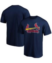 Fanatics Men's MLB St Louis Cardinals Mesh Wordmark Short Sleeve Crew Neck  Tee