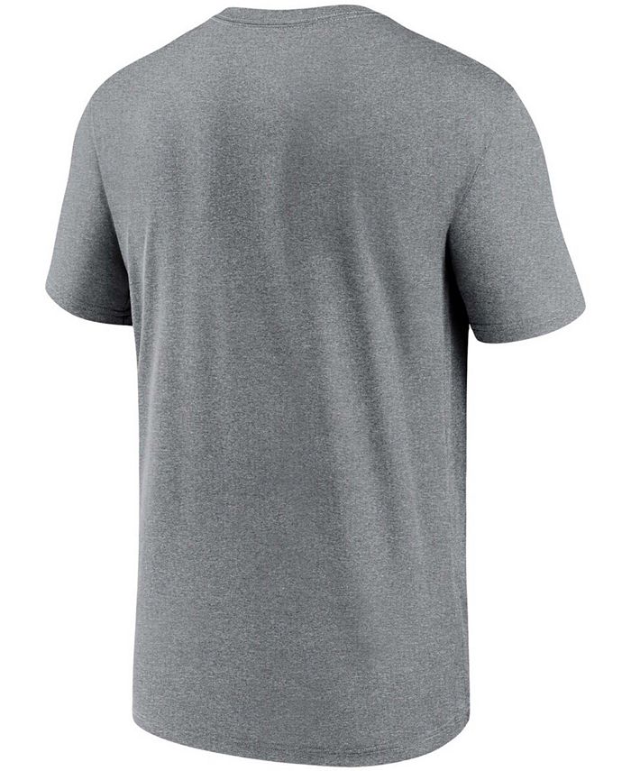 Nike Men's Heathered Gray Chicago White Sox Local Logo Legend T-shirt ...