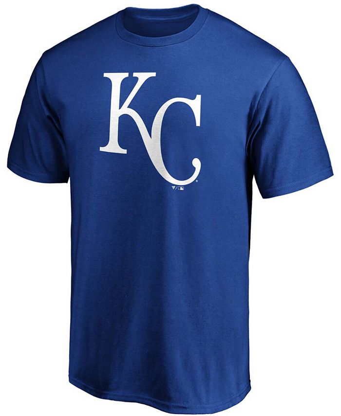 Fanatics Men's Royal Kansas City Royals Official Logo Tshirt Macy's